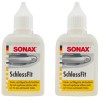2x PACK Sonax Schloss-Fit �l-Spray Pflege-�l Schmier�l T�r-Schloss Schloss-�l