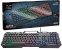 Speedlink USB Gaming Tastatur RGB LED Beleuchtet Smartphone-Halterung Halter