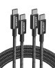 Anker 333 USB C Ladekabel 2 St�ck 1.8m 100W USB C auf USB C Kabel f�r iPhone