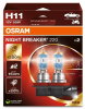 2x OSRAM H11 NIGHT BREAKER 220 bis zu +220% Halogen Upto 150m Model 2026 DUOBOX