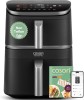 COSORI Turbo Tower Pro Smart Airfryer 10,8 L – Silbergrau / Grau Silber