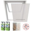 FLIEGENGITTER DACHFENSTER 140X170 FLIEGENNETZ INSEKTENSCHUTZ M�CKENSCHUTZ GITTER