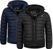 Geographical Norway Herren Winter Jacke Parka Steppjacke Kapuzenjacke Softshell
