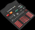 Wera Kraftform Kompakt W1 Wartung Werkzeugset 35-teilig Montageset mit Tasche
