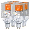 4 x Ledvance Smart+ Glas Reflektor 4,9W = 50W GU10 350lm warmwei� Dimmbar WiFi