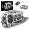 Mould King 10168 V8 Eight-Cylinder Engine Motor Technik Klemmbaustein Spielzeug