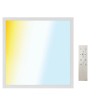 Mller-Licht LED Aufbaupanel Calida Square 60x60cm Wei 36W CCT Fernbedienung