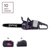 Gomag Akku Kettens�ge GO-KS355BLTwin 20V 33,5cm 2x 4,0 Ah Akku/2x Ladeger�t