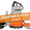 Schmutzwassertauchpumpe TP1250 Brunnenpumpe Tauchpumpe Gartenpumpe 250 Watt