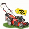 HECHT Benzin Rasenm�her mit Antrieb 53 cm Schnittbreite 6 PS Mulch Mulcher M�her
