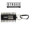 Stroxx Bit Box Sortiment Bitset Bits 22 tlg. inkl. Gummihalter Schlsselanhnger