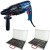 Bosch Bohrhammer GBH 240 SDS+ inkl. Gesteinsbohrersatz 12-tlg + Meielsatz 5-tlg