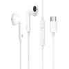 USB-C Kopfh�rer Headset Wei� mit Mikrofon & Kabelsteuerung – Neu - PRESTICO HF3.