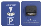 2x Parkscheibe elektronisch Mitlaufend Parkuhr mit Uhrwerk Auto parken
