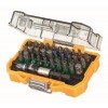 DeWalt Bit-Set 32-tlg, 1/4" Sechskant-Adapter, Magnet-Bithalter mit Sperr-Ring
