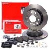 BREMBO BREMSSCHEIBEN +BEL�GE HINTEN F�R AUDI A3 SEAT LEON SKODA YETI VW GOLF 6