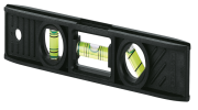 Stanley Wasserwaage 20cm Torpedo Kunststoff 0-42-294  3 Libellen schwarz
