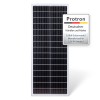 100W Slim Monokristallin Solarpanel Photovoltaik PV 12V Solarmodul 100 Watt, 0%*