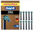 Oral-B Pro CrossAction Aufsteckb�rsten ORIGINAL Zahnb�rstenaufsatz Schwarz 10 St